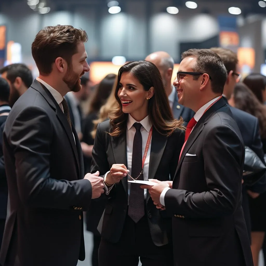 Equipo de Narrowhearted en evento internacional